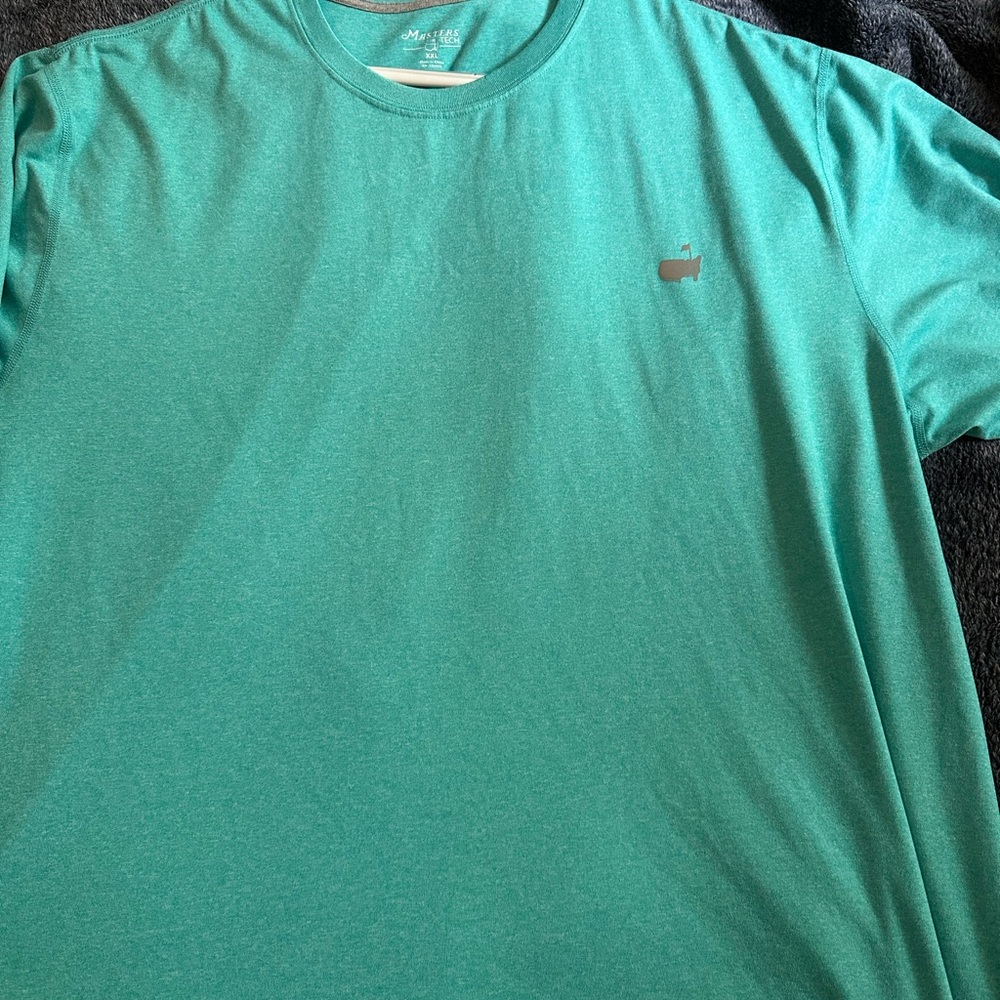 Masters Green Short Sleeve Tee Casual Shirt